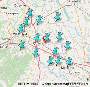 Mappa Piazza Papa Giovanni XXIII, 36040 Grumolo delle Abbadesse VI, Italia (7.192)