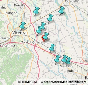 Mappa Piazza Papa Giovanni XXIII, 36040 Grumolo delle Abbadesse VI, Italia (7.17)