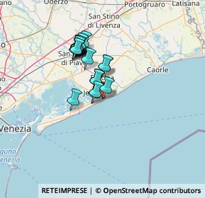 Mappa Via Assen, 30016 Lido di Jesolo VE, Italia (10.033)