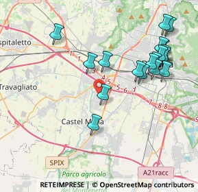 Mappa Via Roselli Enrico, 25125 Brescia BS, Italia (4.29667)