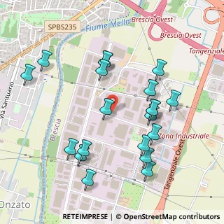 Mappa Via Roselli Enrico, 25125 Brescia BS, Italia (0.517)