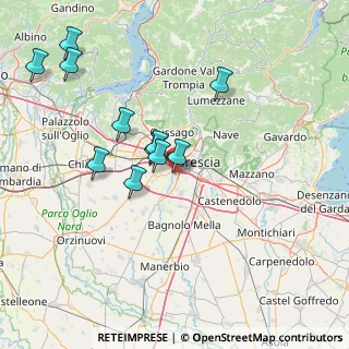 Mappa Via Roselli Enrico, 25125 Brescia BS, Italia (14.78818)
