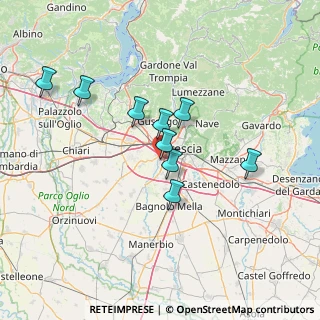 Mappa Via Roselli Enrico, 25125 Brescia BS, Italia (23.9)