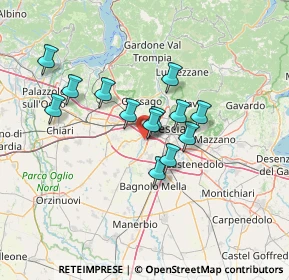 Mappa Via Roselli Enrico, 25125 Brescia BS, Italia (10.66615)