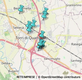 Mappa Via Gorizia, 36040 Torri di Quartesolo VI, Italia (1.32917)