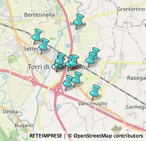 Mappa Via Gorizia, 36040 Torri di Quartesolo VI, Italia (1.18385)