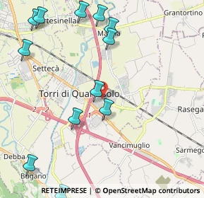 Mappa Via Gorizia, 36040 Torri di Quartesolo VI, Italia (2.65667)