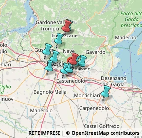 Mappa Via Emilio Alessandrini, 25086 Rezzato BS, Italia (8.86)