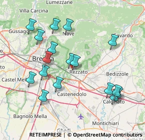 Mappa Via Emilio Alessandrini, 25086 Rezzato BS, Italia (8.00353)