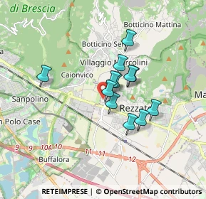 Mappa Via Emilio Alessandrini, 25086 Rezzato BS, Italia (1.18417)