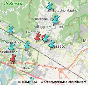 Mappa Via Emilio Alessandrini, 25086 Rezzato BS, Italia (2.13727)