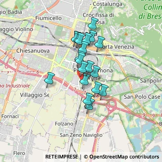 Mappa Via Claudio Botta, 25124 Brescia BS, Italia (1.32474)