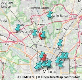 Mappa Viale Affori ang. Via Taccioli, 20161 Milano MI, Italia (4.65125)