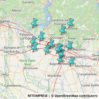 Mappa Via Giovanni Giolitti, 25039 Travagliato BS, Italia (11.01286)