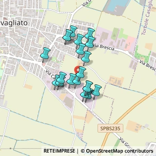 Mappa Via Giovanni Giolitti, 25039 Travagliato BS, Italia (0.3365)
