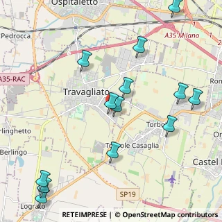 Mappa Via Giovanni Giolitti, 25039 Travagliato BS, Italia (2.52615)