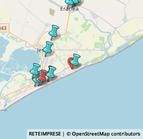 Mappa Via Groninga, 30016 Lido di Jesolo VE, Italia (4.10417)