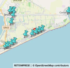 Mappa Via Groninga, 30016 Lido di Jesolo VE, Italia (2.45267)