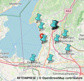 Mappa Località Foreste, 37017 Lazise VR, Italia (5.87467)