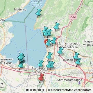 Mappa Località Foreste, 37017 Lazise VR, Italia (8.355)