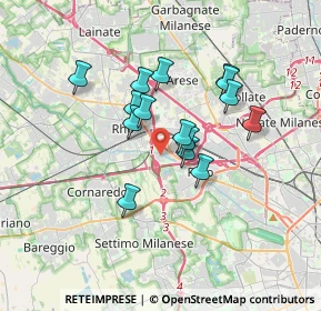 Mappa Via Alessandro Volta, 20016 Pero MI, Italia (2.75467)