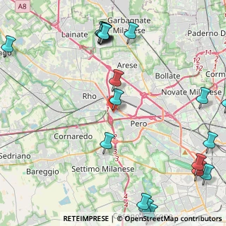 Mappa Via Alessandro Volta, 20016 Pero MI, Italia (6.2005)