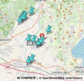 Mappa Via Badia, 25081 Bedizzole BS, Italia (3.65571)