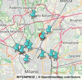 Mappa Piazzetta Difesa per le Donne, 20100 Milano MI, Italia (3.7725)