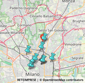 Mappa Piazzetta Difesa per le Donne, 20100 Milano MI, Italia (3.84545)