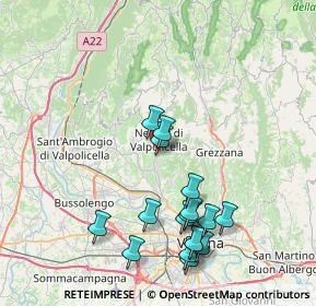 Mappa Via S. Vito, 37024 Negrar VR, Italia (8.31588)