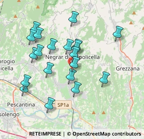 Mappa Via S. Vito, 37024 Negrar VR, Italia (3.5745)