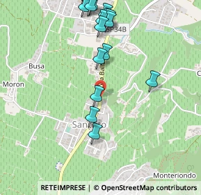 Mappa Via S. Vito, 37024 Negrar VR, Italia (0.6355)