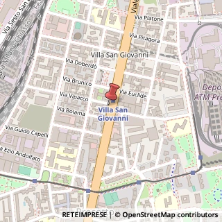 Mappa Via Vipacco, 1, 20126 Milano, Milano (Lombardia)