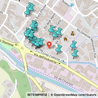 Mappa Centro Commerciale La Piazzetta, 36071 Arzignano VI, Italia (0.11154)