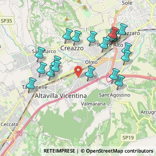 Mappa Via Vicenza, 36077 Altavilla Vicentina VI, Italia (2.137)