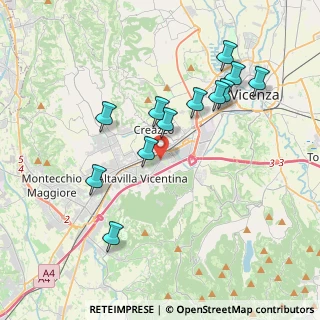 Mappa Via Vicenza, 36077 Altavilla Vicentina VI, Italia (3.73833)