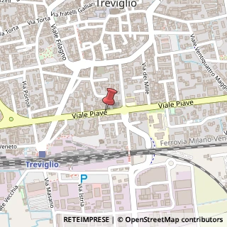 Mappa Viale Piave, 29, 24047 Treviglio, Bergamo (Lombardia)