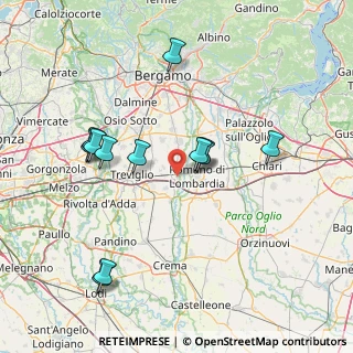 Mappa Via Antonio Locatelli, 24050 Bariano BG, Italia (14.98667)