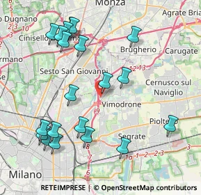 Mappa Via Andrea Doria, 20093 Cologno Monzese MI, Italia (4.538)