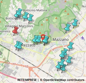 Mappa Vicolo Tito Speri, 25086 Rezzato BS, Italia (2.2645)