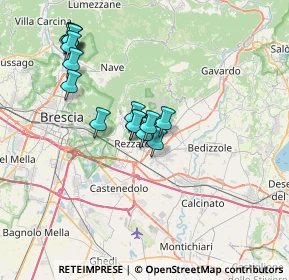 Mappa Vicolo Tito Speri, 25086 Rezzato BS, Italia (6.42067)