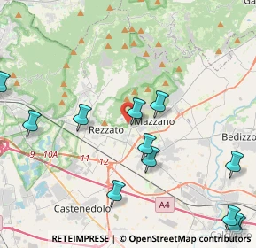 Mappa Via Trieste, 25086 Rezzato BS, Italia (6.26563)