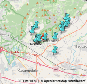 Mappa Vicolo Tito Speri, 25086 Rezzato BS, Italia (2.65)