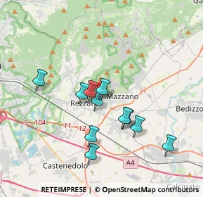 Mappa Via Trieste, 25086 Rezzato BS, Italia (3.14364)