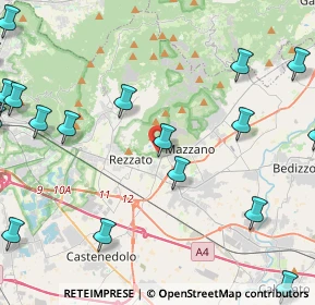Mappa Vicolo Tito Speri, 25086 Rezzato BS, Italia (6.5555)