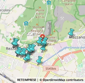Mappa Via Trieste, 25086 Rezzato BS, Italia (1.0015)