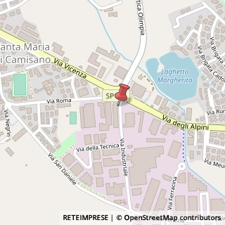 Mappa Via Industriale, 4, 36043 Camisano Vicentino, Vicenza (Veneto)