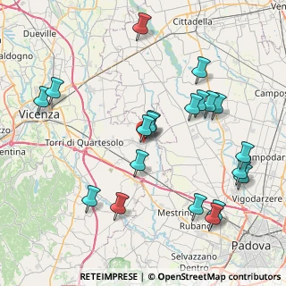 Mappa Via Roma C., 36043 Camisano Vicentino VI, Italia (8.8715)