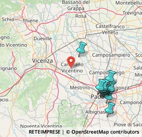 Mappa Via Roma Camisano, 36043 Camisano Vicentino VI, Italia (18.19182)
