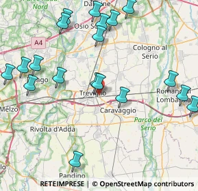 Mappa Via Edoardo Jenner, 24047 Treviglio BG, Italia (10.068)